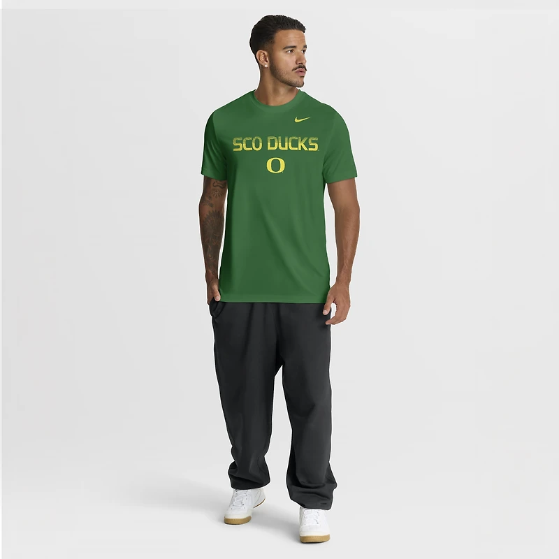 Men's Nike Green Oregon Ducks Primetime Legend Kinetic Mantra Dri-FIT T-Shirt
