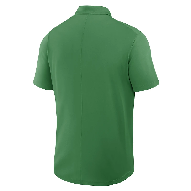 Polo Nike vert Oregon Ducks Primetime Victory Primary Logo Performance pour homme