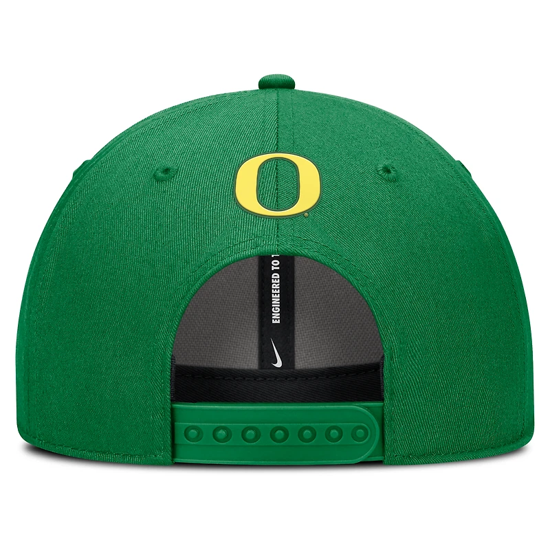 Men's Nike  Green Oregon Ducks Rise Practice Adjustable Hat