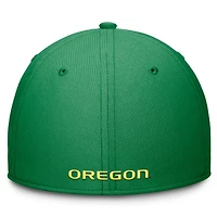 Men's Nike Black Oregon Ducks Rise Swoosh Dri-FIT Flex Hat