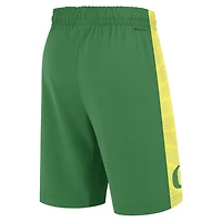 Men's Nike  Green Oregon Ducks Road Replica Basketball Shorts
