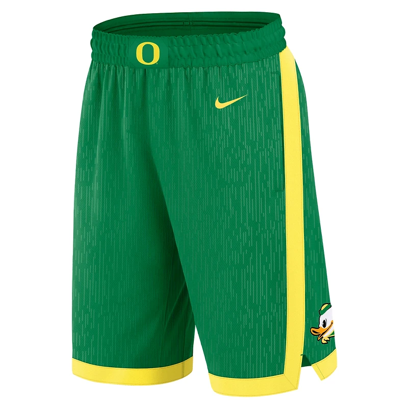 Short de performance Nike Green Oregon Ducks Road Replica pour homme