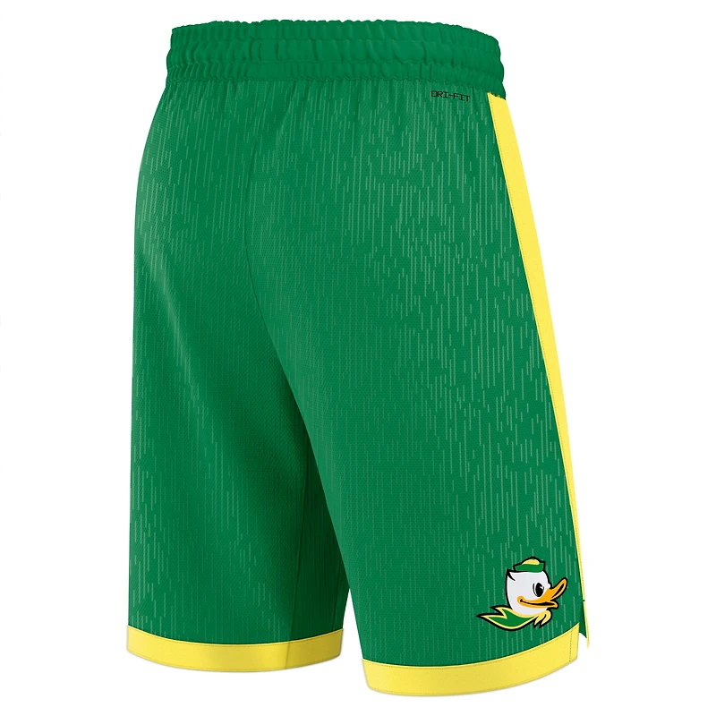 Short de performance Nike Green Oregon Ducks Road Replica pour homme