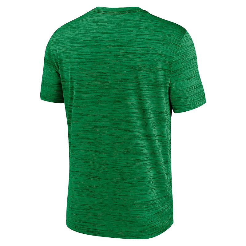 T-shirt de performance Nike vert Oregon Ducks Velocity Mascot pour homme