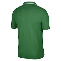 Polo performance Nike Oregon Ducks Wordmark vert pour homme