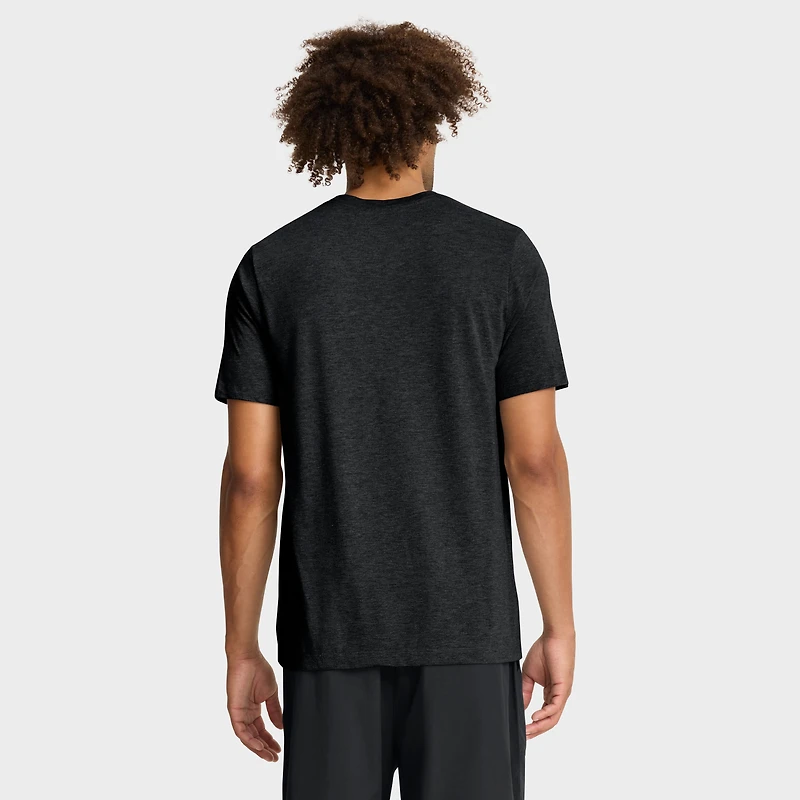 Men's Nike Heather Black Oregon Ducks Legacy Mantra Tri-Blend T-Shirt