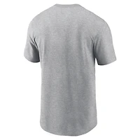 Men's Nike Heather Gray Oregon Ducks Legacy Arch T-Shirt