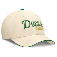 Men's Nike Natural Oregon Ducks 2026 Primetime Swooshflex Hat
