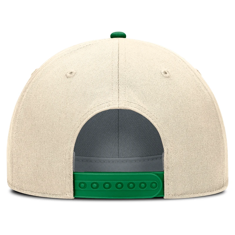 Men's Nike Natural Oregon Ducks Primetime Rise Adjustable Hat