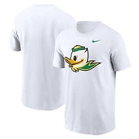 Men's Nike White Oregon Ducks Primetime Alternate Logo T-Shirt