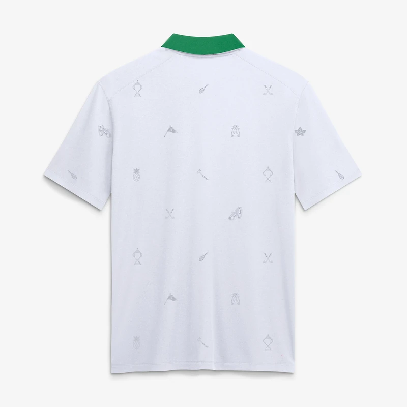 Men's Nike White Oregon Ducks Vapor Pattern Dri-FIT Polo