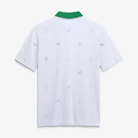 Men's Nike White Oregon Ducks Vapor Pattern Dri-FIT Polo