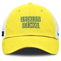 Men's Nike Yellow Oregon Ducks 2025 Gameday On-Field Club Adjustable Trucker Hat