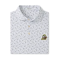 Polo de performance Peter Millar gris Oregon Ducks Kick Off pour homme