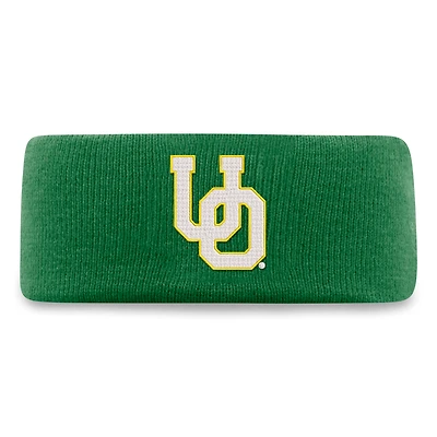 Bandeau tricoté vert Top of the World pour homme des Oregon Ducks
