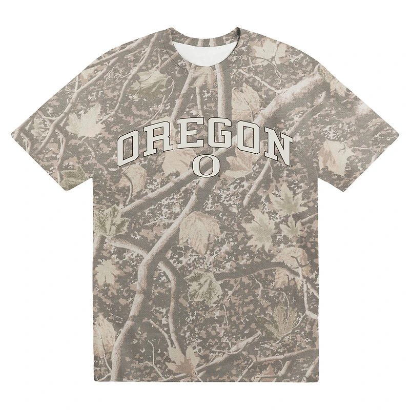 T-shirt épais camouflage Uscape Apparel Oregon Ducks Back Bay pour homme