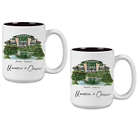 Oregon Ducks 2-Pack 15oz. Laura Wilcox University Mug Set