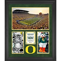 Oregon Ducks Autzen Stadium Collage encadré à 3 ouvertures 20 po x 24 po