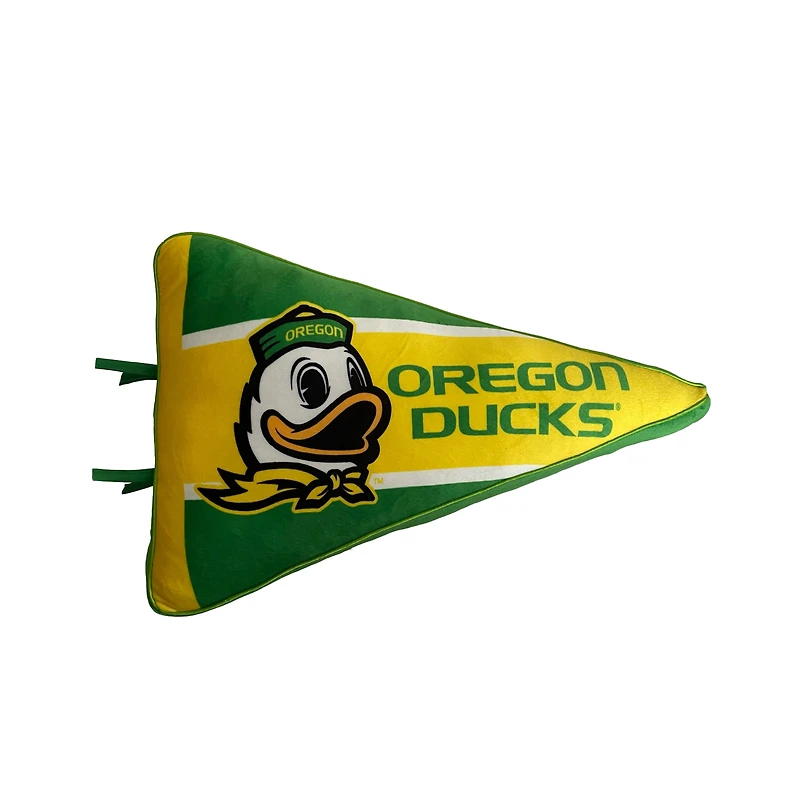 Coussin à fanions à rayures Pegasus Oregon Ducks