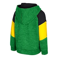 Toddler Colosseum Green Oregon Ducks Spirit Hollow Full-Zip Hoodie