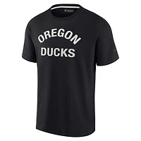 T-shirt unisexe à manches courtes super doux Fanatics Black Oregon Ducks Elements
