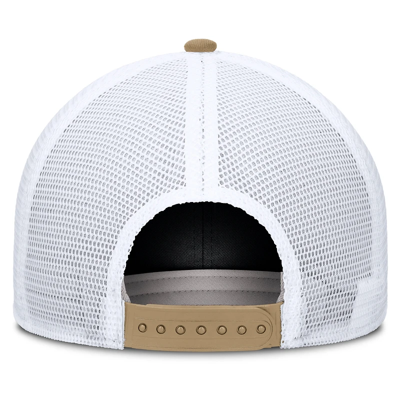 Casquette trucker unisexe Nike verte et blanche Oregon Ducks Primetime Arched, ajustable