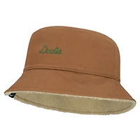 Unisex Nike  Beige/Tan Oregon Ducks Campus Prep Script Reversible Bucket Hat