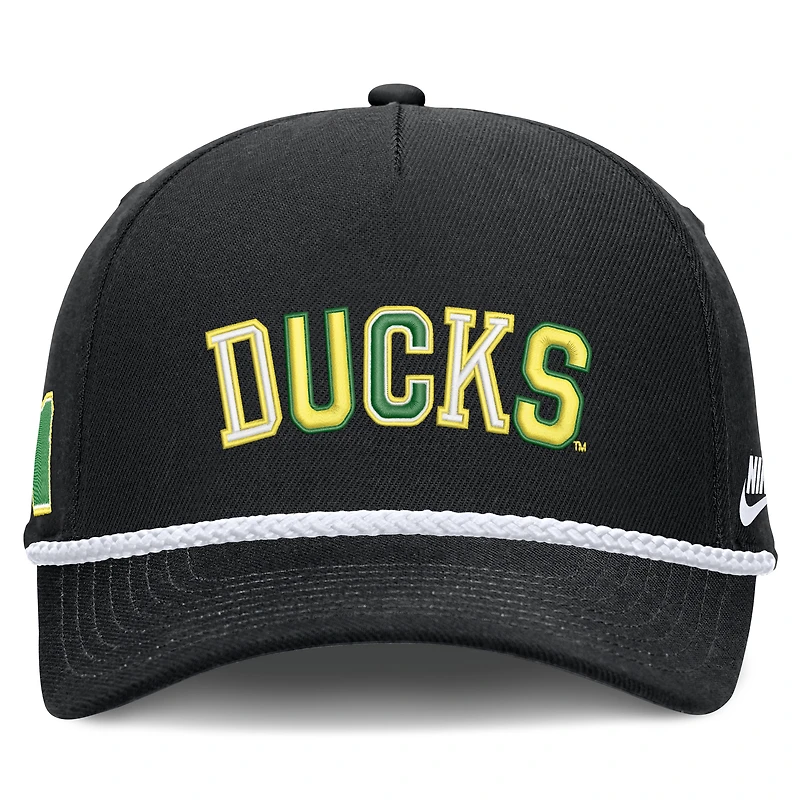 Unisex Nike Green Oregon Ducks 2026 Basketball Refresh 5-Panel Rope Rise Hat