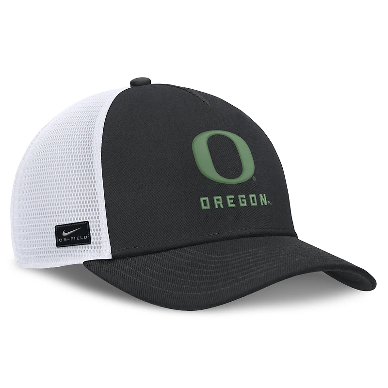 Unisex Nike Black Oregon Ducks 2026 On-Field Gameday Trucker Hat