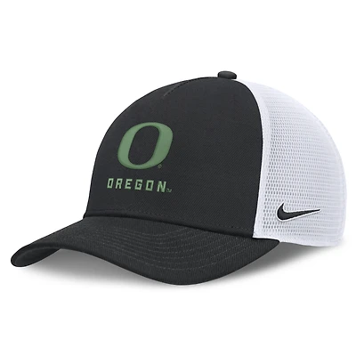 Casquette trucker unisexe Nike noire Oregon Ducks 2026 On-Field Gameday