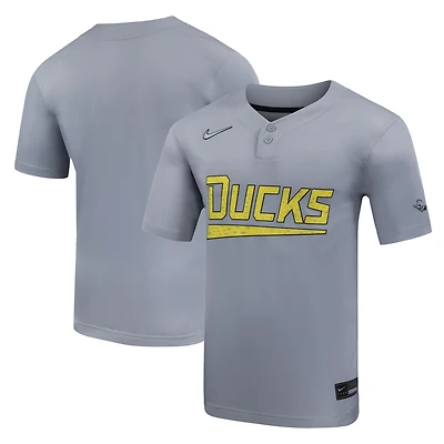 Unisex Nike Gray Oregon Ducks Limited Softball Jersey