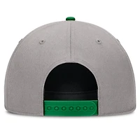 Casquette unisexe Nike grise Oregon Ducks Primetime Rise Rope ajustable