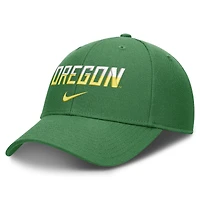 Unisex Nike Green Oregon Ducks 2026 On-Field Gameday Rise Adjustable Hat