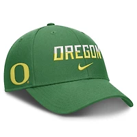 Unisex Nike Green Oregon Ducks 2026 On-Field Gameday Rise Adjustable Hat