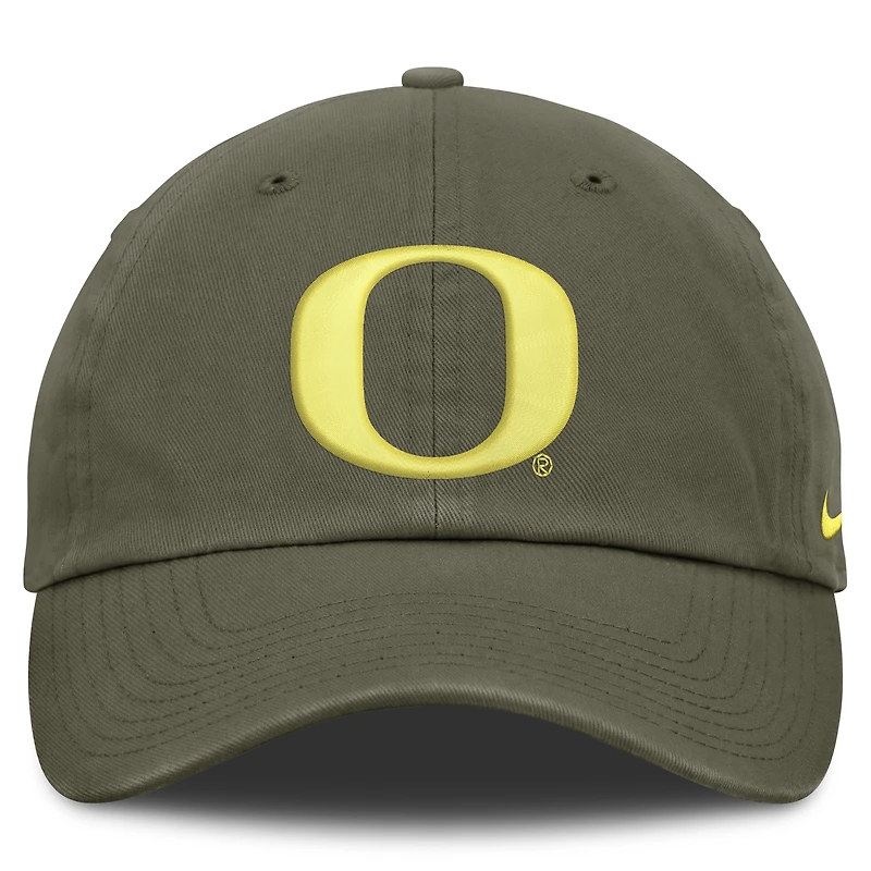 Casquette unisexe Nike Olive Oregon Ducks Primetime Club ajustable