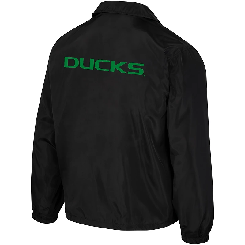 Veste unisexe The Wild Collective noire des entraîneurs Ducks de l'Oregon