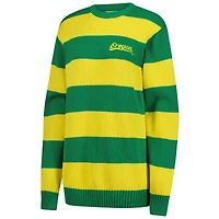 Unisex Uscape Apparel  Green Oregon Ducks Renew Knit Stadium Sweater