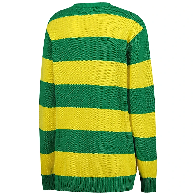 Pull unisexe en tricot vert Oregon Ducks Renew Stadium de Uscape Apparel