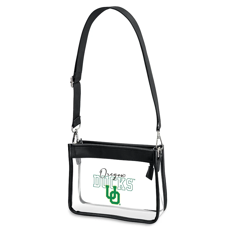 Sac bandoulière mini à chaîne en plastique WEAR by Erin Andrews Oregon Ducks