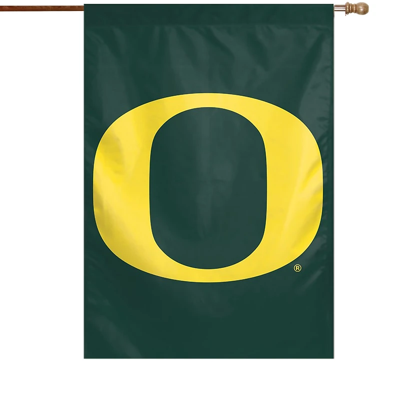 Bannière verticale simple face WinCraft Oregon Ducks, grand logo 28" x 40".