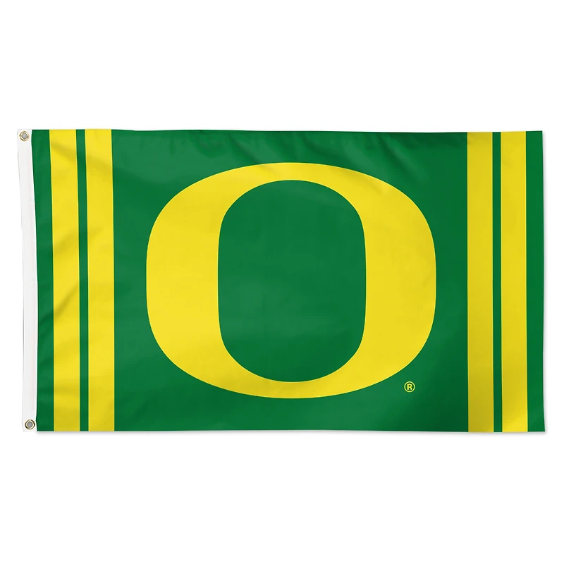 WinCraft Oregon Ducks 3' x 5' Vertical Stripe Deluxe Single-Sided Flag