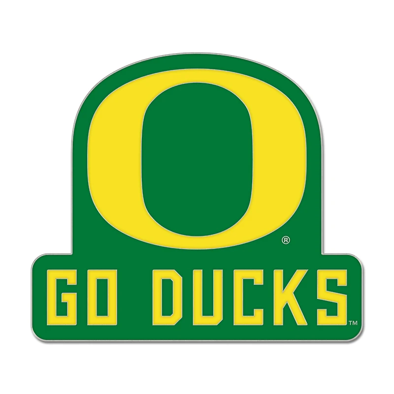 Pin de collection avec slogan WinCraft Oregon Ducks