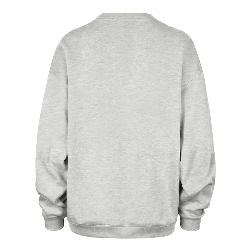 Women's '47  Gray Oregon Ducks Icon Fleece Sweatshirt