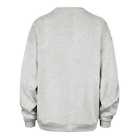 Women's '47  Gray Oregon Ducks Icon Fleece Sweatshirt