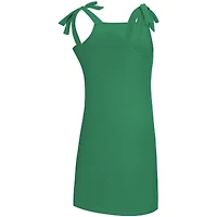 Chemise de nuit nouée aux épaules Concepts Sport Kelly Green des Oregon Ducks pour femmes