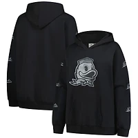 Women's Fanatics Black Oregon Ducks Plus Sleeve Hit Pullover Hoodie