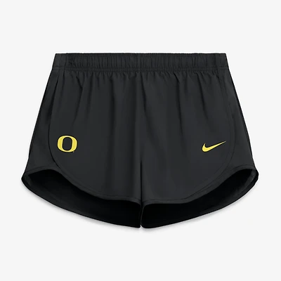 Short Nike Tempo Dri-FIT taille mi-haute noir Oregon Ducks pour femme