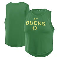 Débardeur court Nike Oregon Ducks One Dri-FIT vert pour femme