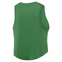 Women's Nike Green Oregon Ducks One Dri-FIT Cropped Tank Top