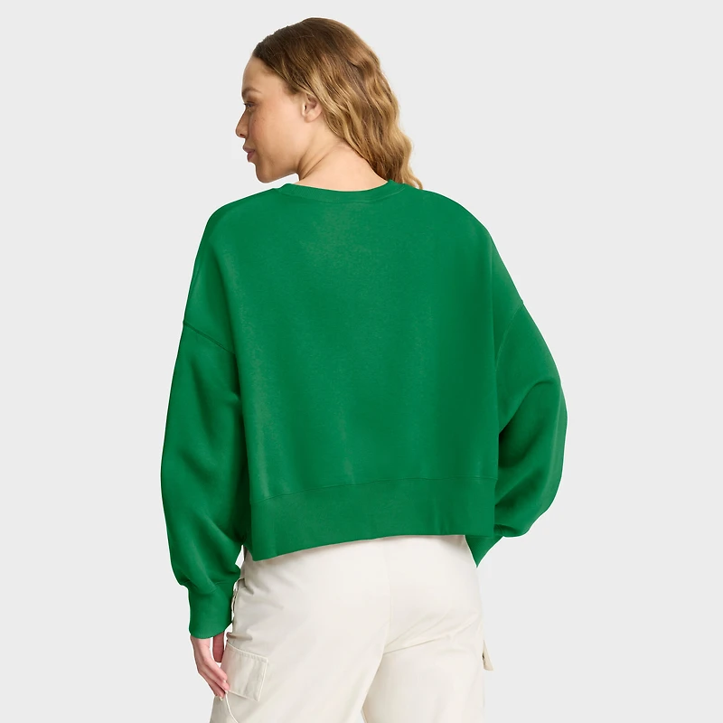 Sweat-shirt Nike vert surdimensionné Phoenix Arch pour femme, Oregon Ducks
